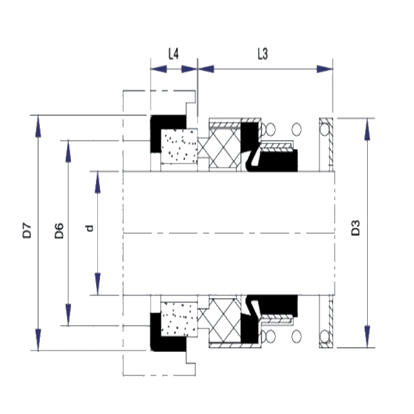 mechanical seal，mechanical seal for water pump，pump seals