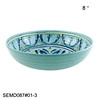 teal melamine dinnerware