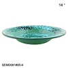 turquoise melamine dinnerware
