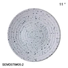 melamine terrazzo dinnerware
