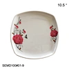 square melamine plates