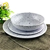 melamine terrazzo dinnerware