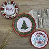 christmas plates