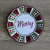 melamine christmas dinnerware