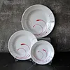 white melamine crockery
