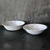 white melamine crockery