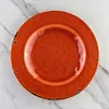 Rustic melamine dinner plates