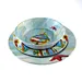 coastal melamine dishes