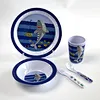 childrens melamine dinner set