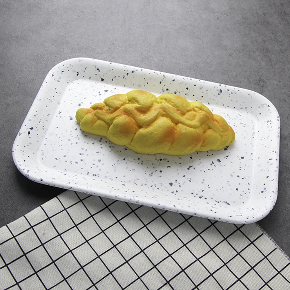 rectangular melamine tray
