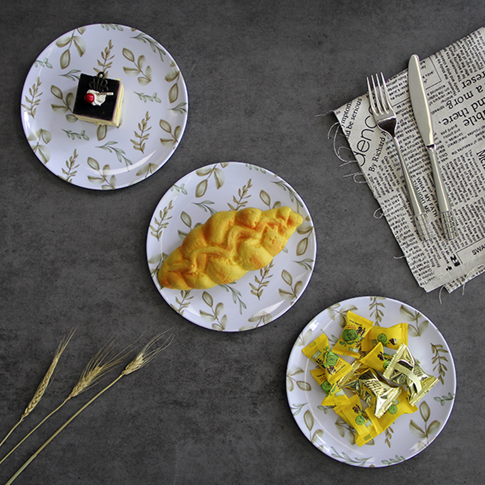 melamine salad plate