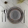 rustic melamine dishes