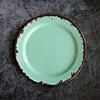 rustic melamine plates