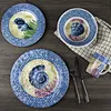 coastal melamine plates
