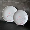 white melamine crockery