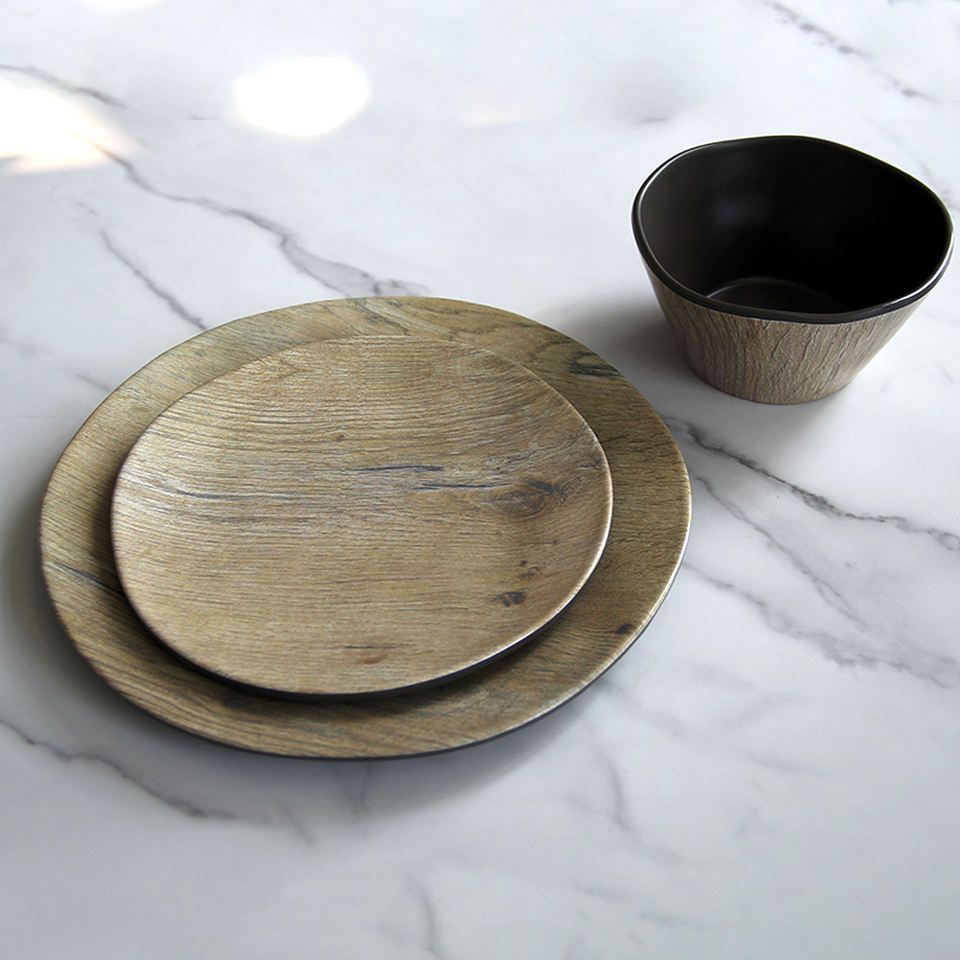 melamine dinnerware sets