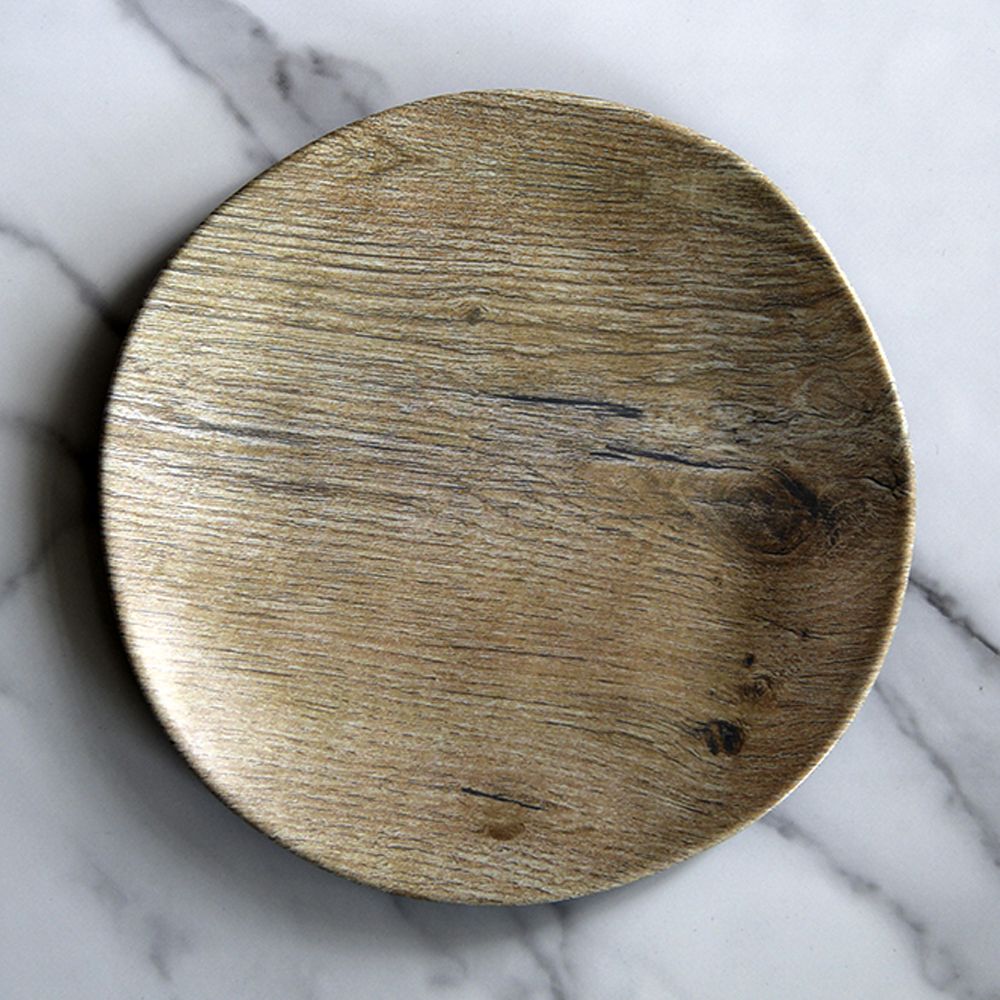 wood melamine plates