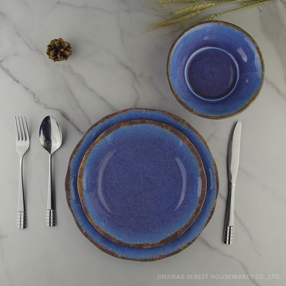 rustic melamine dinnerware sets