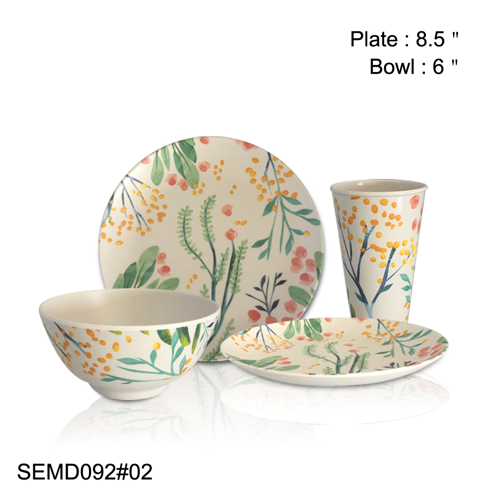 bamboo fiber plates