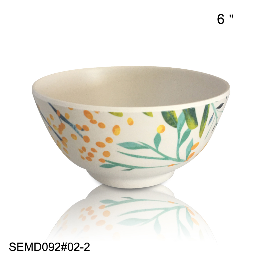 bamboo fiber bowls