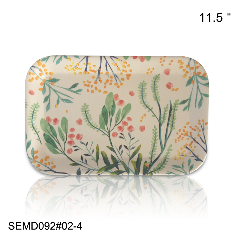 bamboo fiber trays