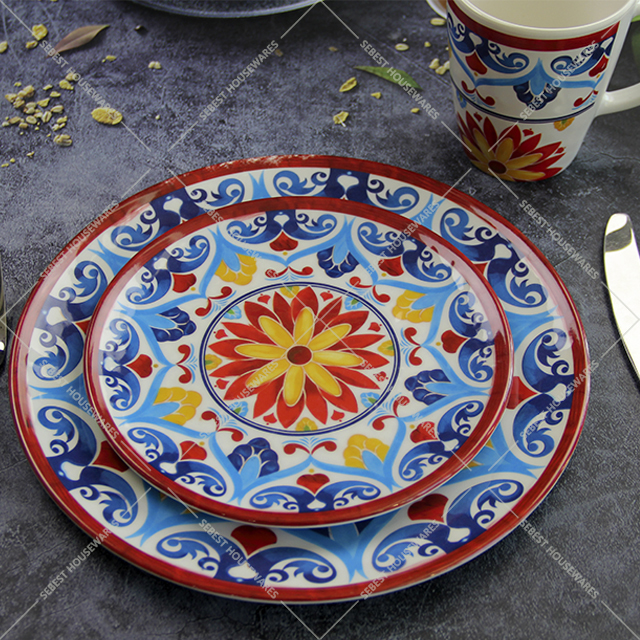 melamine tableware set