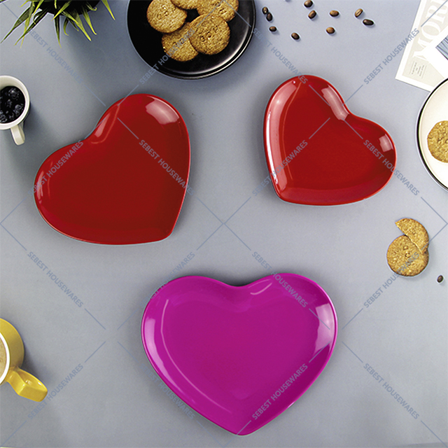 melamine valentine plates
