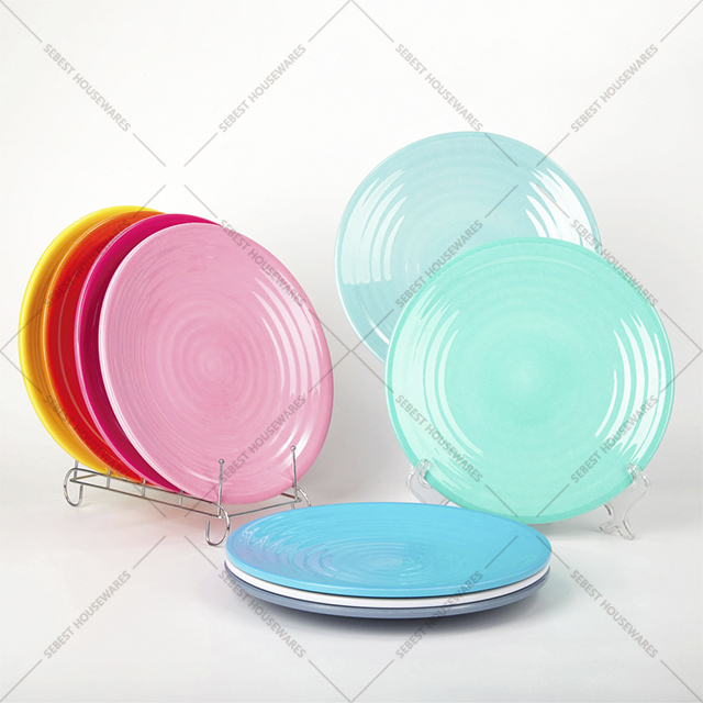 melamine salad plates