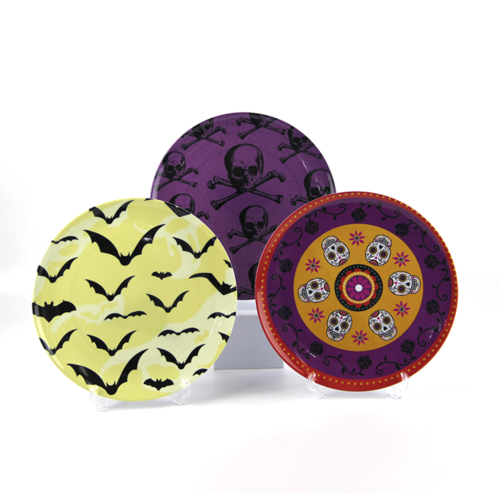Halloween melamine plates