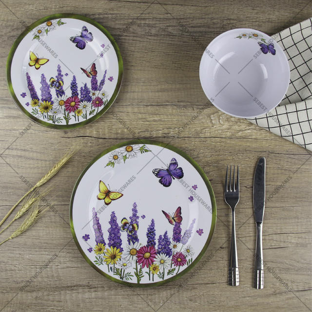 melamine dinnerware