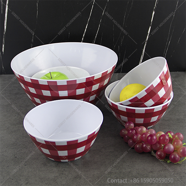 melamine popcorn bowls