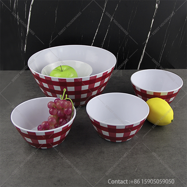 popcorn bowl melamine