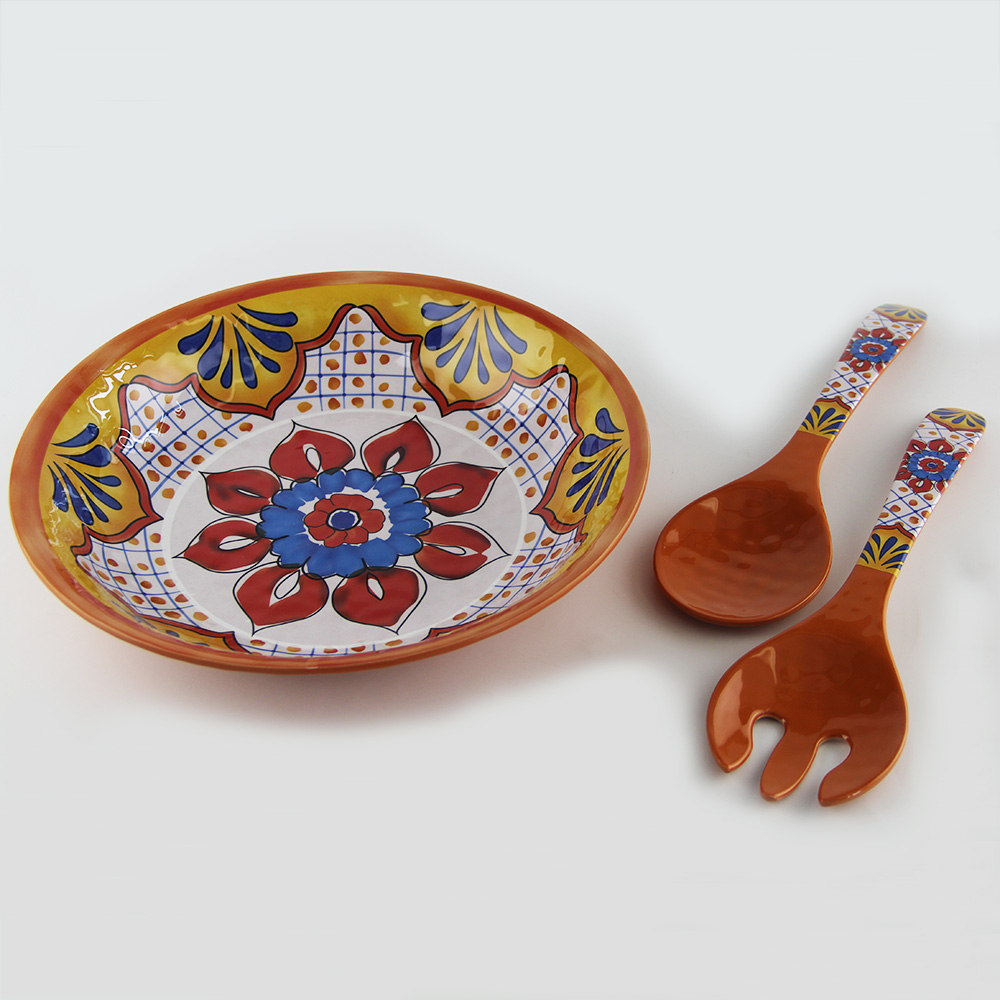 melamine salad bowl large