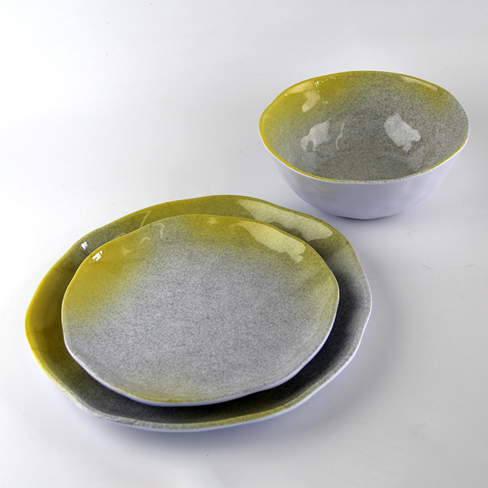melamine crockery set