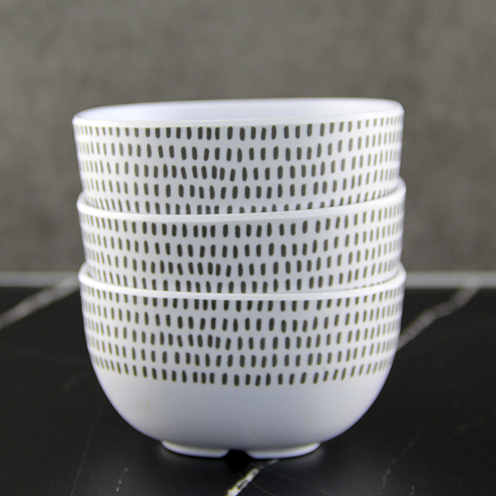 melamine rice bowls