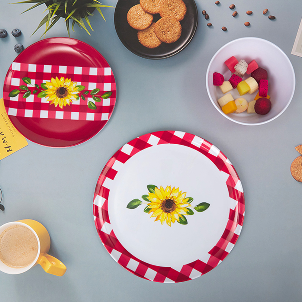melamine summer dinnerware