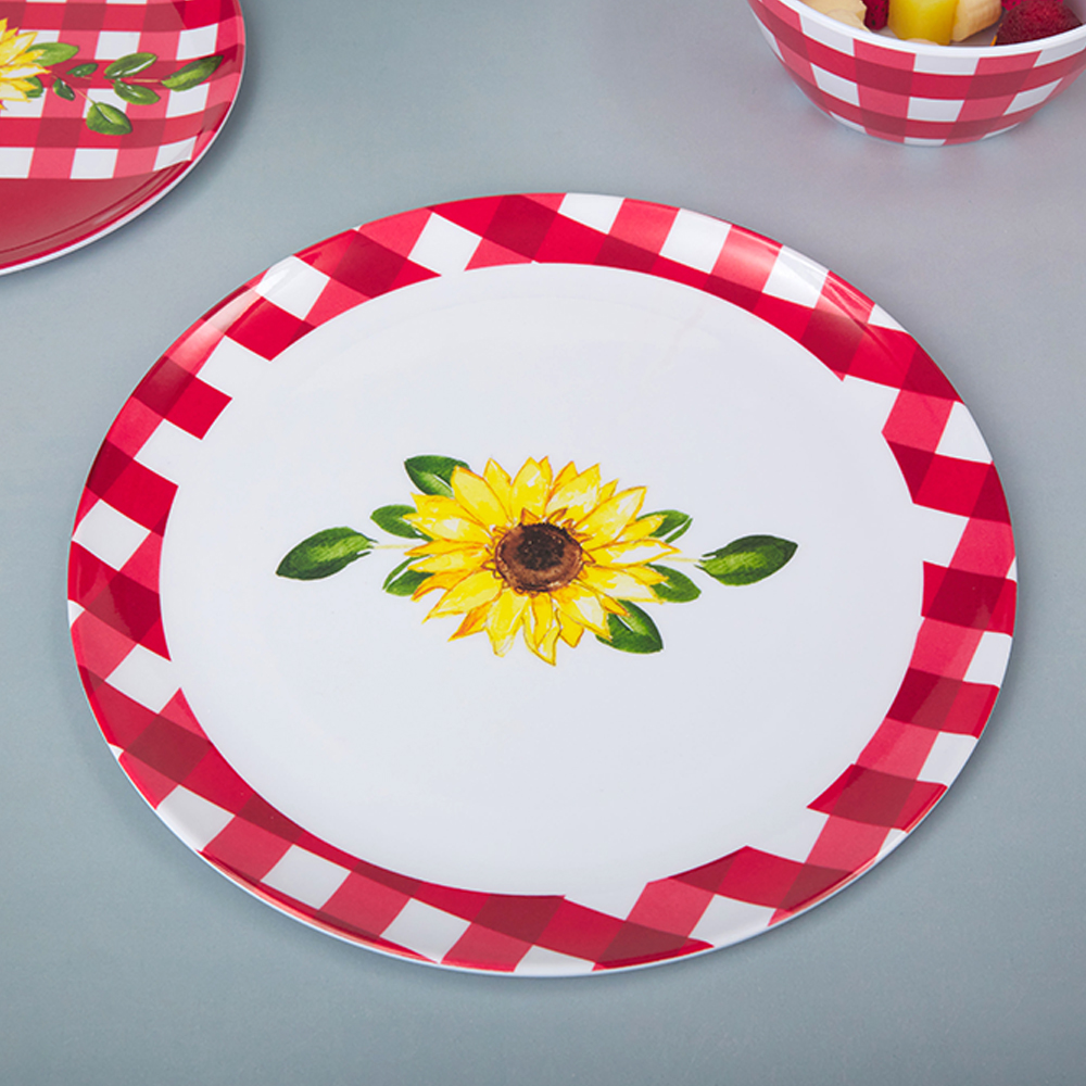 summer melamine dinnerware