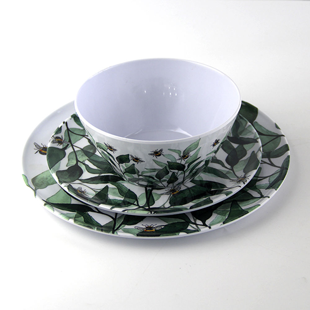 summer melamine dinnerware