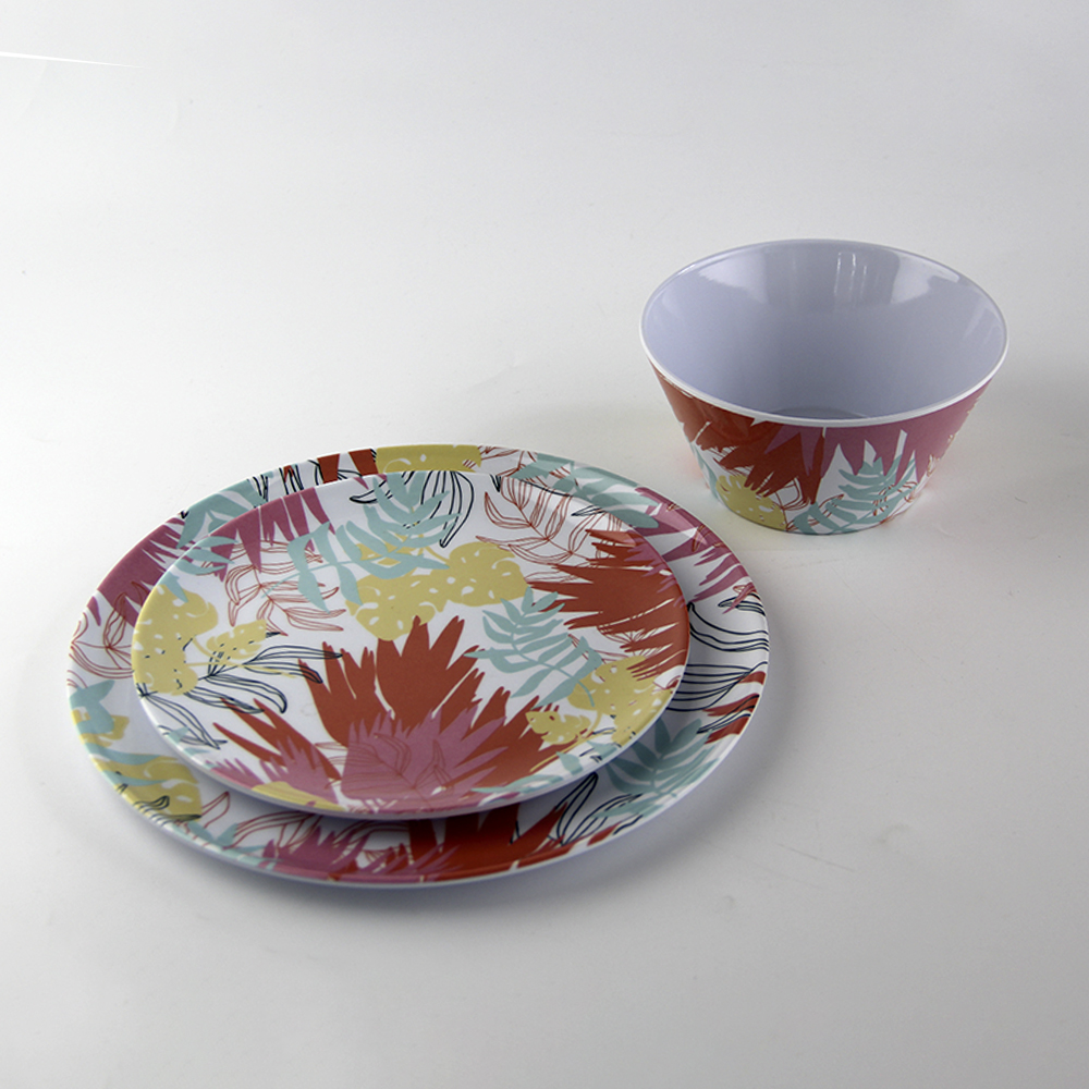 summer melamine dinnerware sets
