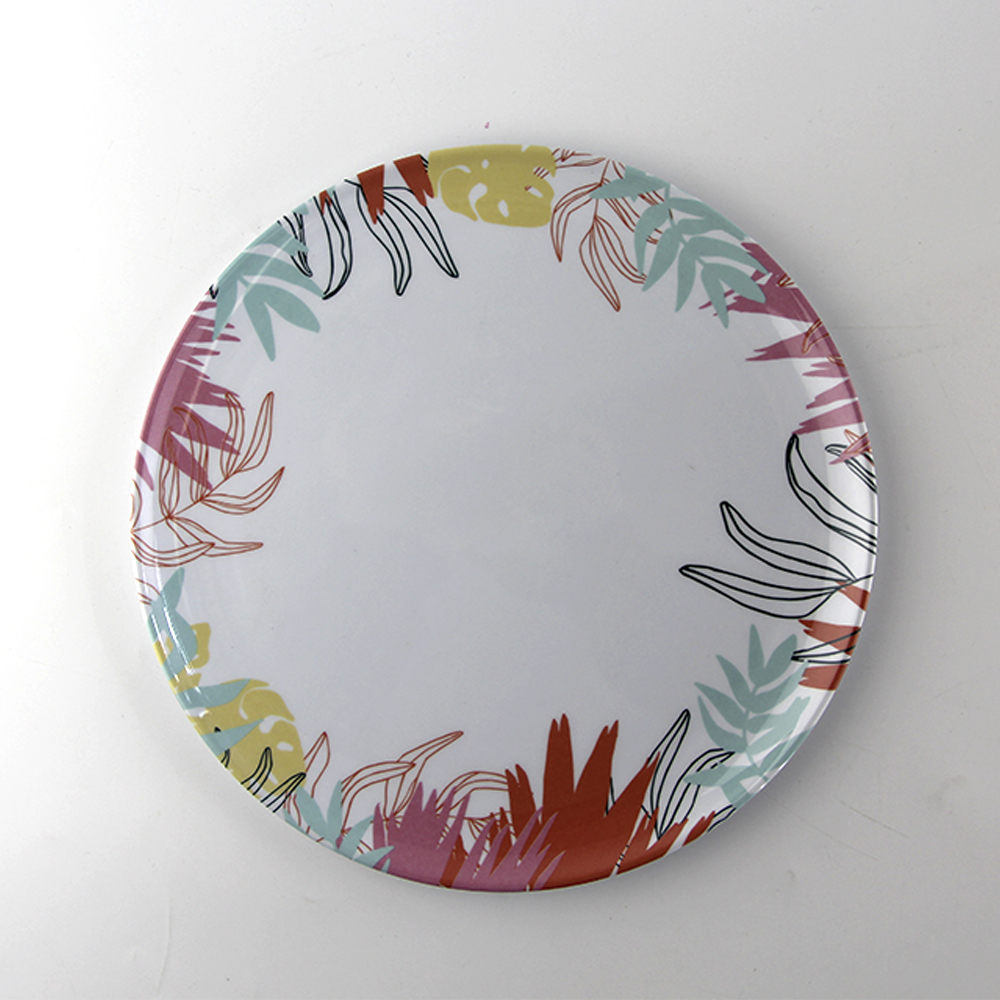 summer melamine plates