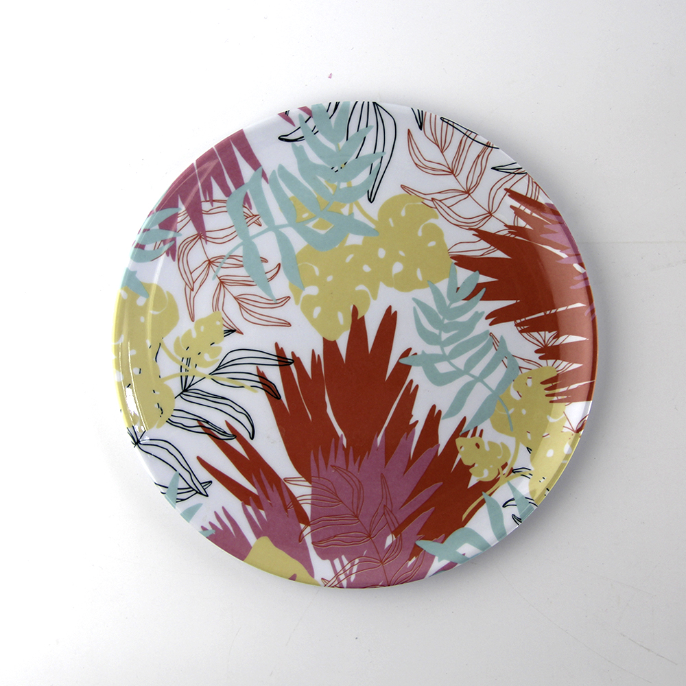 summer melamine dishes