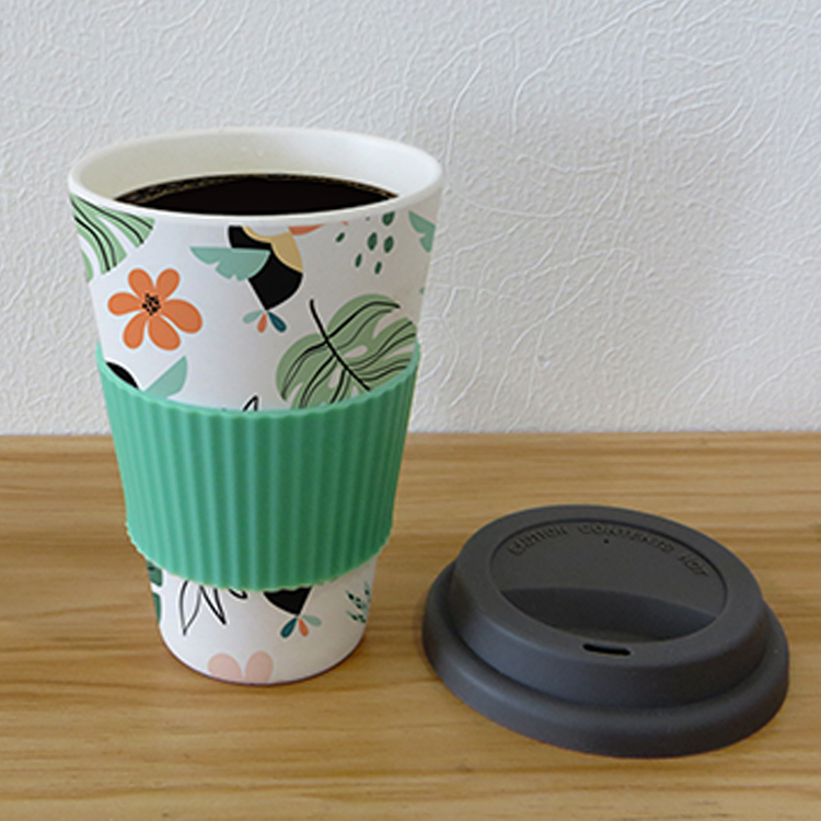 bamboo fiber coffee cup