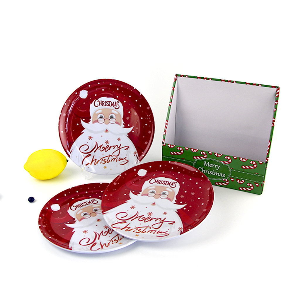 melamine dinner plates Christmas