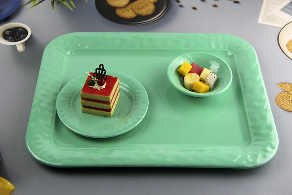 melamine serving trays