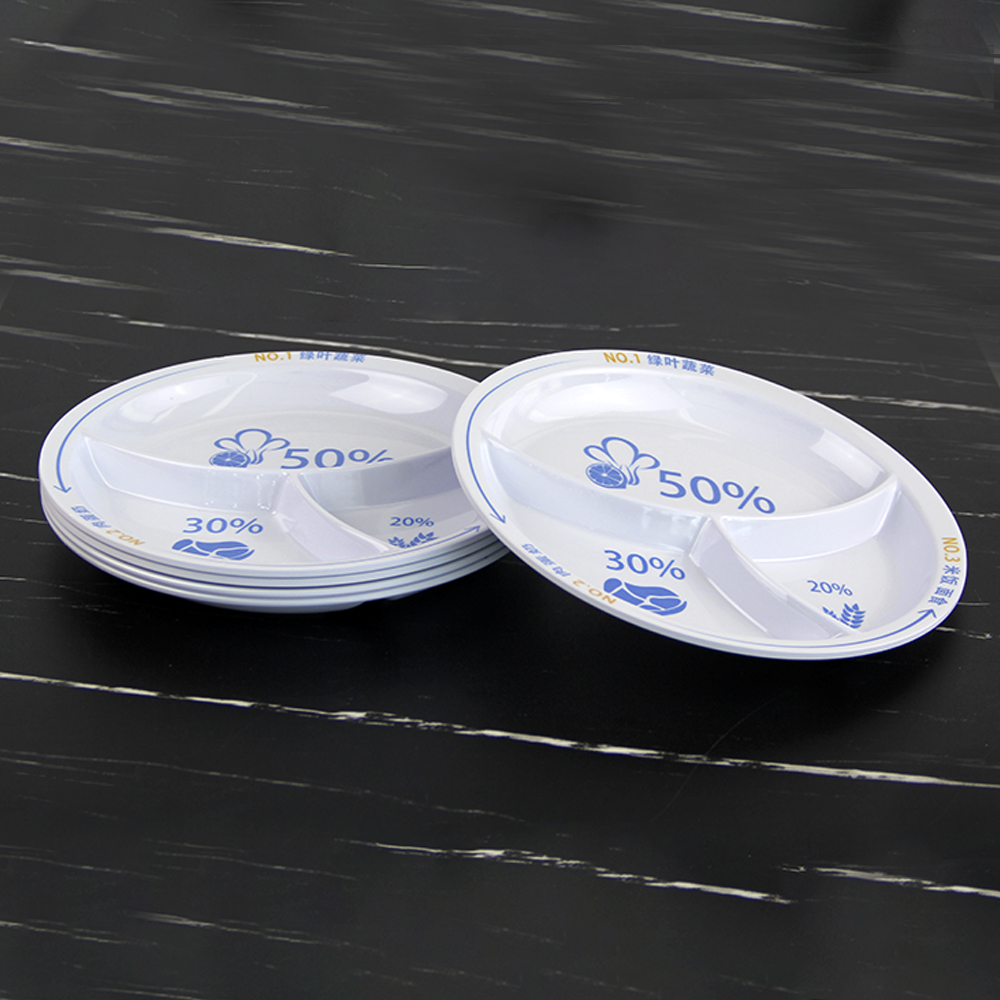 Melamine Divided Plates