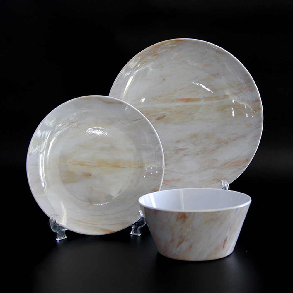 melamine dishware set