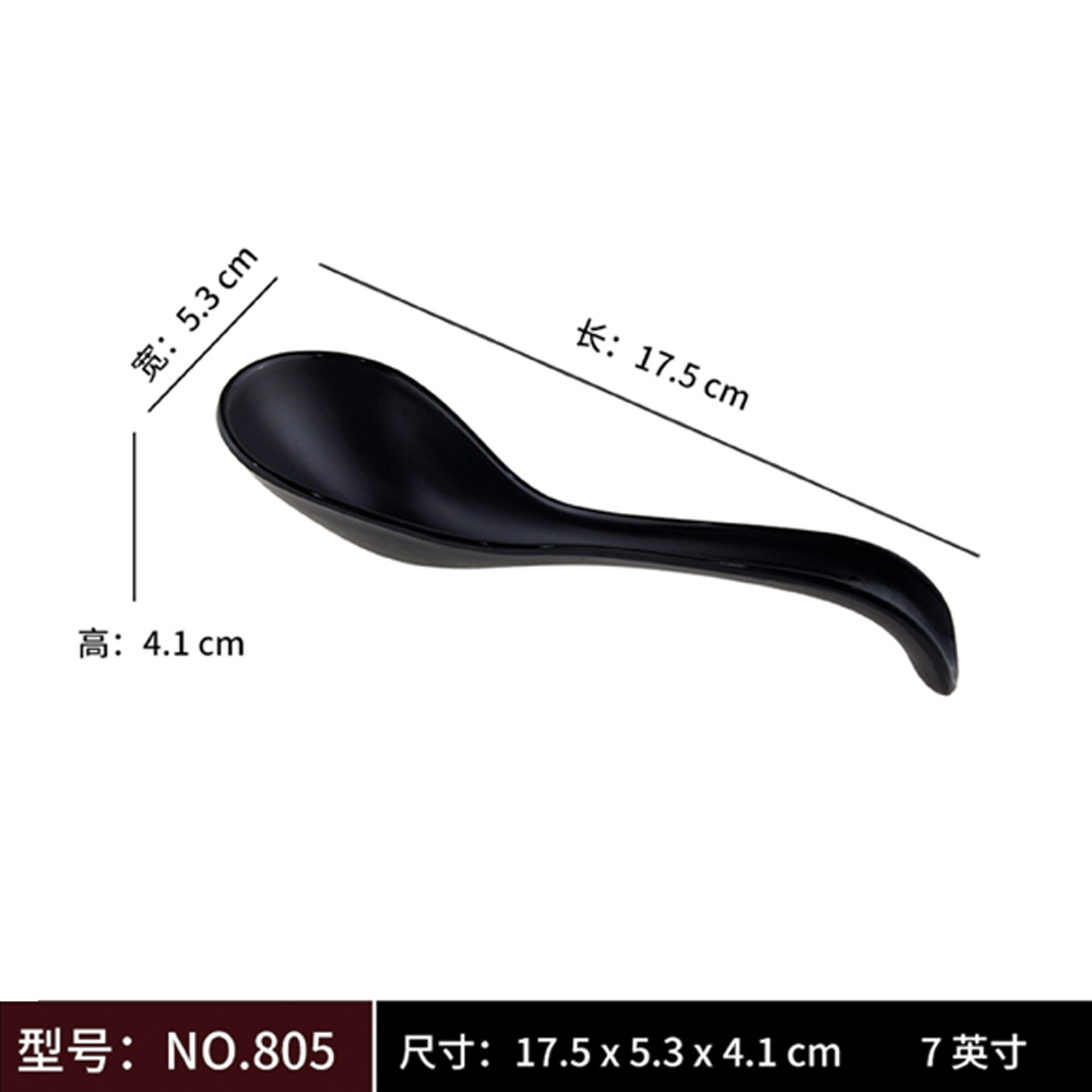 melamine chinese soup spoons