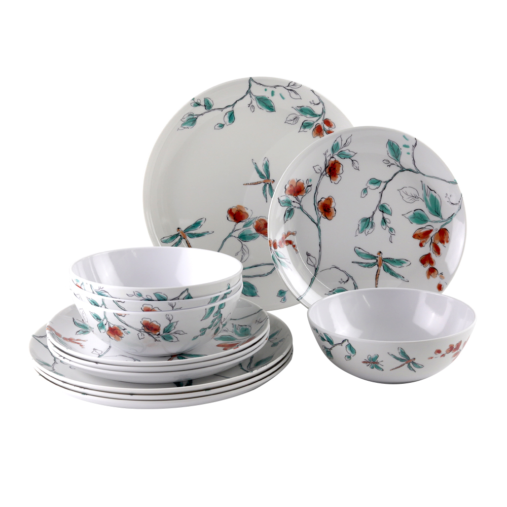 melamine dinner ware