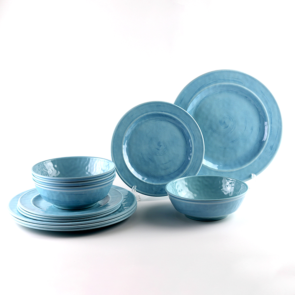 melamine 12 piece dinner set