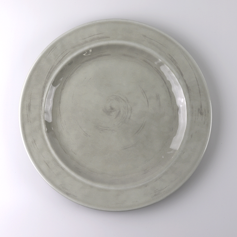 grey melamine dinnerware